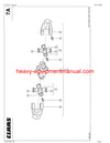CLAAS VOLTO 640 64 TEDDER PARTS CATALOG MANUAL SN 36801001-36899999