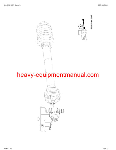 CLAAS VOLTO 700 TEDDER PARTS MANUAL