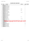 CLAAS VOLTO 77 TEDDER PARTS CATALOG MANUAL 