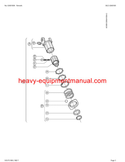 CLAAS VOLTO 900 900T TEDDER PARTS CATALOG MANUAL
