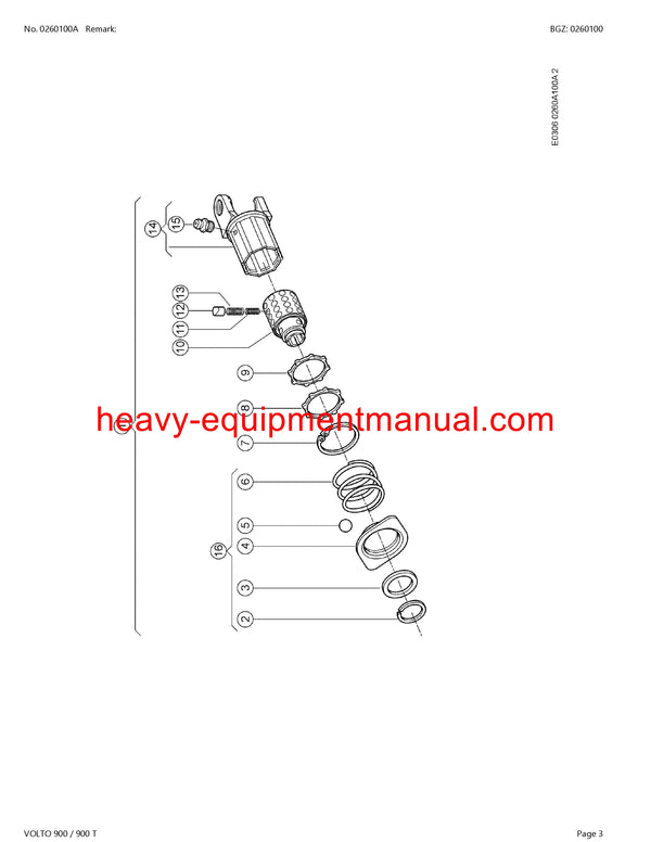 CLAAS VOLTO 900 900T TEDDER PARTS CATALOG MANUAL