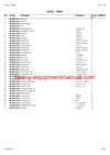 CLAAS W540-450 SL TEDDER PARTS MANUAL 