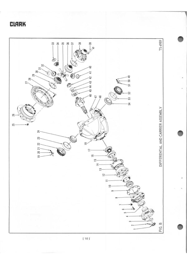 Clark FD-RD Drive Axles Maintenance And Service Manual - PDF Download