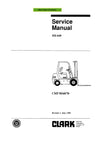 Clark CMP 50 60 70 (SM-649) Forklift Service Repair Manual - PDF Download