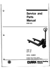 Clark CMT 22 CPT 27 (SPM-623) Hand Pallet Truck Service Parts Manual - PDF Download