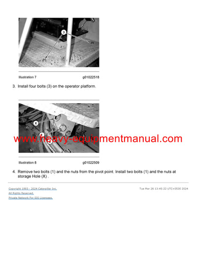Download Caterpillar CP-323C VIBRATORY COMPACTOR Service Repair Manual EAS