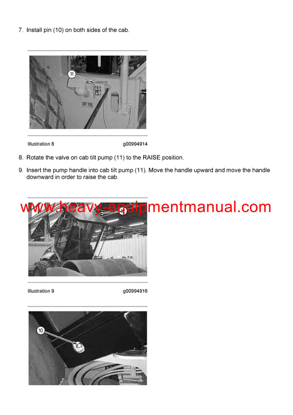 DOWNLOAD CATERPILLAR CP-533E VIBRATORY COMPACTOR SERVICE REPAIR MANUAL BZG