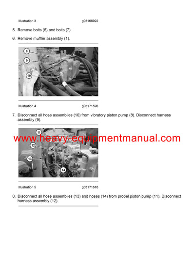 Download Caterpillar CP-54B VIBRATORY COMPACTOR Service Repair Manual P5F