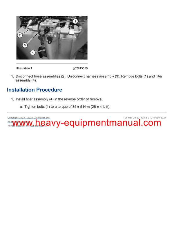 Download Caterpillar CP-54B VIBRATORY COMPACTOR Service Repair Manual PFM