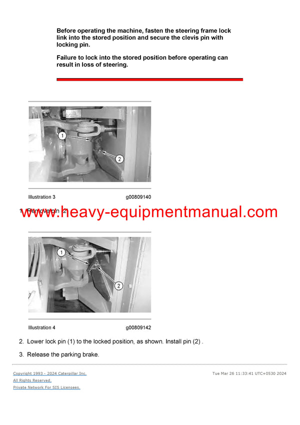Download Caterpillar CP-54B VIBRATORY COMPACTOR Service Repair Manual PFM