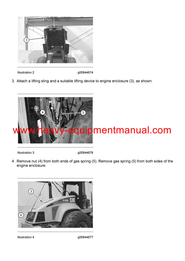 Download Caterpillar CP-563E VIBRATORY COMPACTOR Service Repair Manual BWE