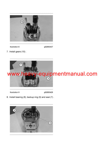 DOWNLOAD CATERPILLAR CP74B VIBRATORY COMPACTOR SERVICE REPAIR MANUAL CP7