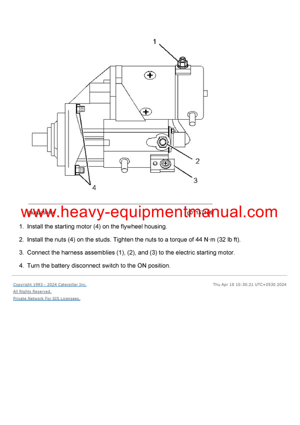 Download Caterpillar CS-433E VIBRATORY COMPACTOR Service Repair Manual ASR