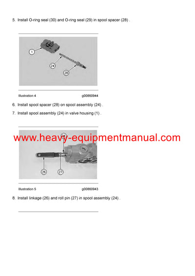 DOWNLOAD CATERPILLAR CS-433E VIBRATORY COMPACTOR SERVICE REPAIR MANUAL BTT