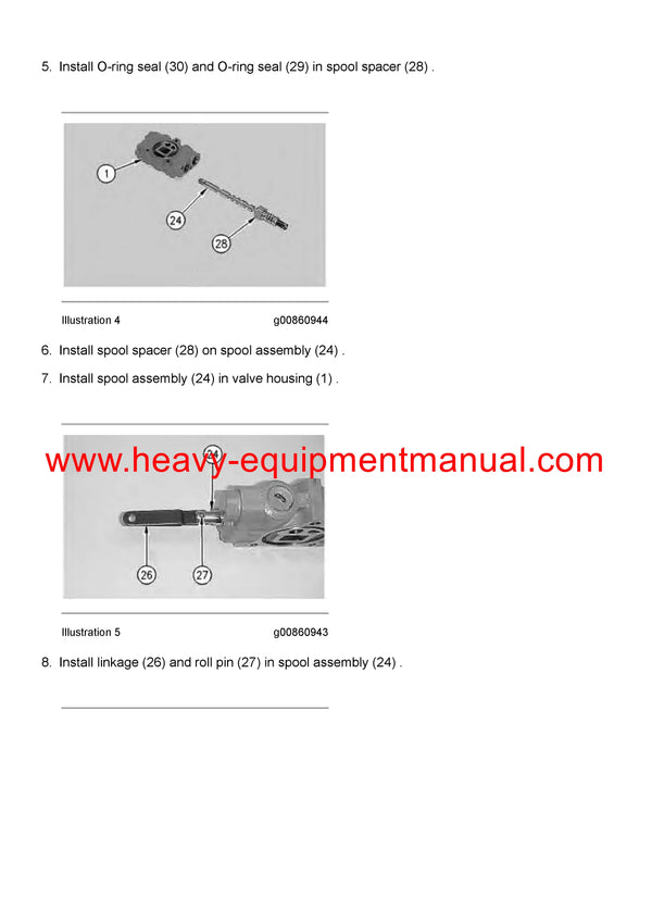 DOWNLOAD CATERPILLAR CS-433E VIBRATORY COMPACTOR SERVICE REPAIR MANUAL BTT