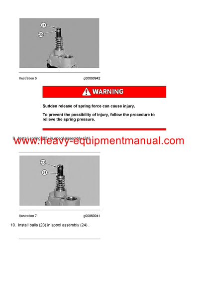 Download Caterpillar CS-433E VIBRATORY COMPACTOR Service Repair Manual BTT