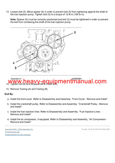 DOWNLOAD CATERPILLAR CS-433E VIBRATORY COMPACTOR SERVICE REPAIR MANUAL MC2