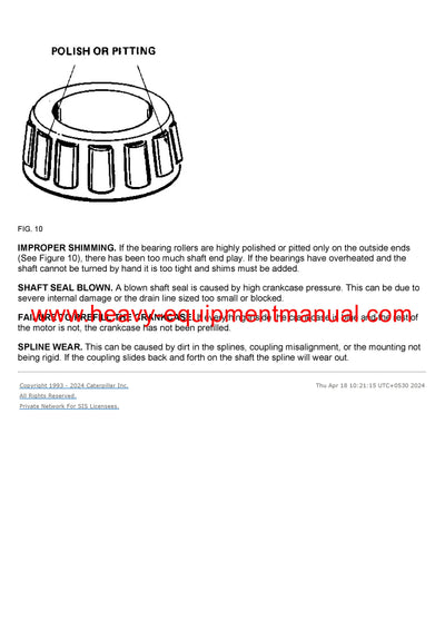 Download Caterpillar CS-433 VIBRATORY COMPACTOR Service Repair Manual 6ND