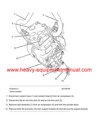 DOWNLOAD CATERPILLAR CS-54B VIBRATORY COMPACTOR SERVICE REPAIR MANUAL 544