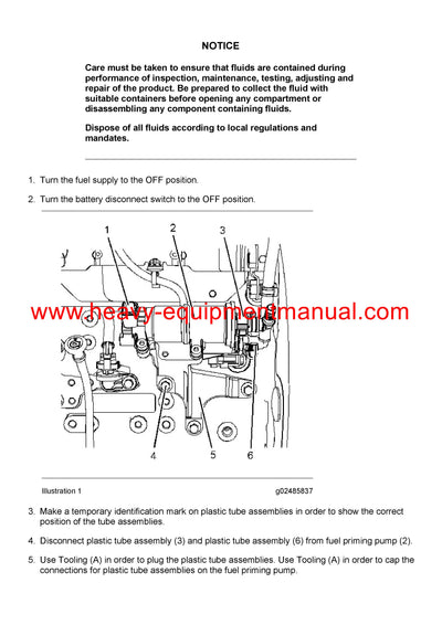 Download Caterpillar CS-54B VIBRATORY COMPACTOR Service Repair Manual MJ5