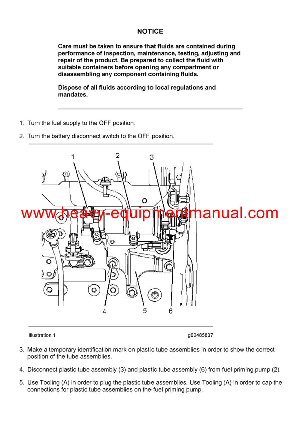 Download Caterpillar CS-54B VIBRATORY COMPACTOR Service Repair Manual MJ5