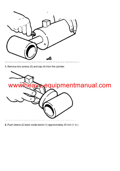 Download Caterpillar CS-551 VIBRATORY COMPACTOR Service Repair Manual 6ZD