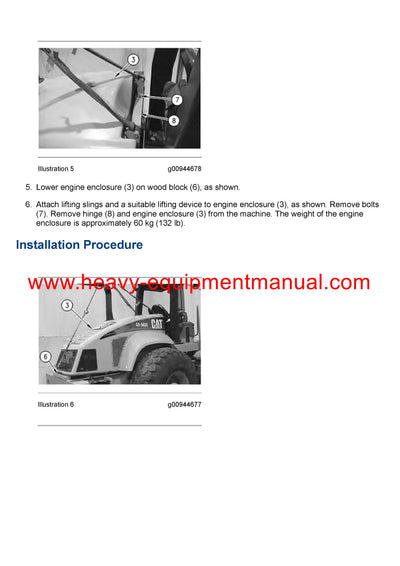 Download Caterpillar CS-583E VIBRATORY COMPACTOR Service Repair Manual CNX
