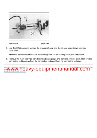 Download Caterpillar CS-653 VIBRATORY COMPACTOR Service Repair Manual 7HD