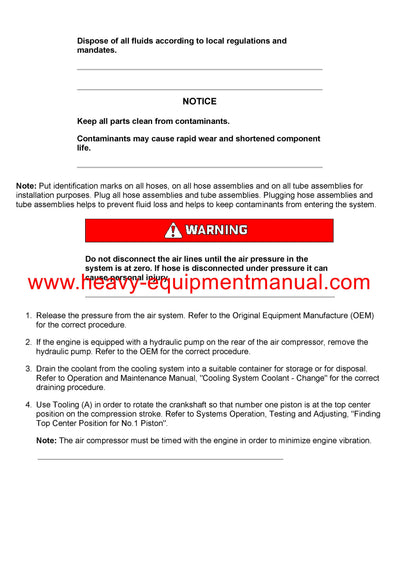 Download Caterpillar CS-78B VIBRATORY COMPACTOR Service Repair Manual 443