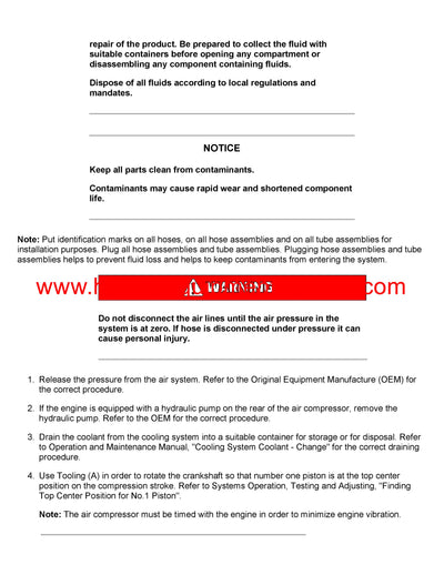 Download Caterpillar CS-78B VIBRATORY COMPACTOR Service Repair Manual M8M