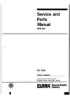 Clark CS 15 20 (SPM-630) Forklift Service and Parts Manual - PDF Download