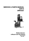 Clark CSP 15 (SPM-625A) Forklift Service and Parts Manual - PDF Download