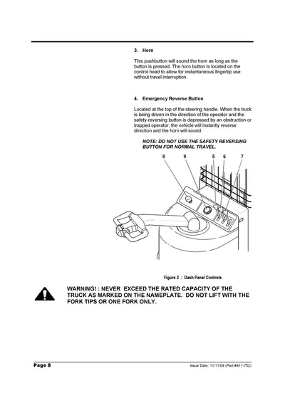 Clark CSP 15 (SPM-625A) Forklift Service and Parts Manual - PDF Download