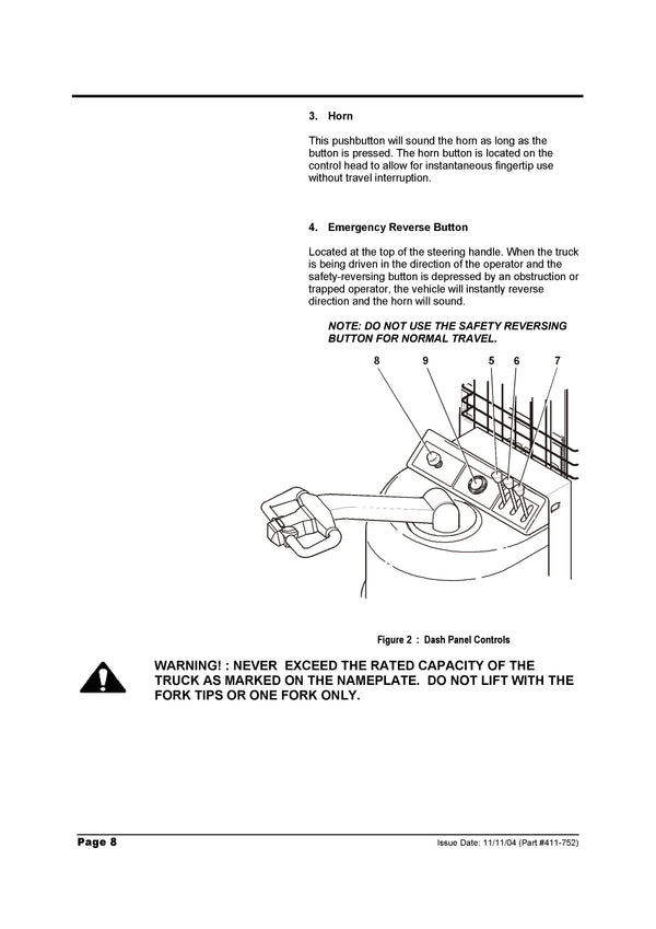 Clark CSP 15 (SPM-625A) Forklift Service and Parts Manual - PDF Download