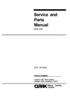 Clark CST 10 15 20 (SPM-629) Forklift Service and Parts Manual - PDF Download
