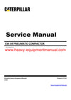 Download Caterpillar CW-34 PNEUMATIC COMPACTOR Service Repair Manual C34