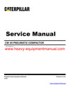 Download Caterpillar CW-34 PNEUMATIC COMPACTOR Service Repair Manual CT3