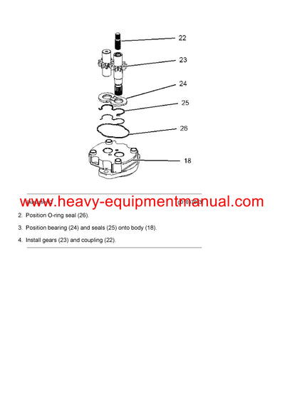 Download Caterpillar CW-34 PNEUMATIC COMPACTOR Service Repair Manual J3H