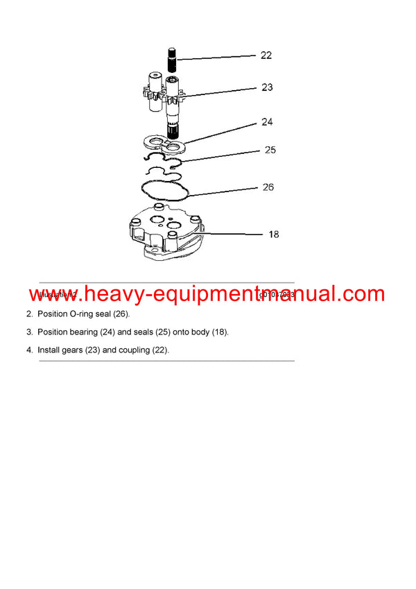 Download Caterpillar CW-34 PNEUMATIC COMPACTOR Service Repair Manual J3H