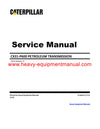 DOWNLOAD CATERPILLAR CX31-P600 PETROLEUM TRANSMISSION SERVICE REPAIR MANUAL PFW