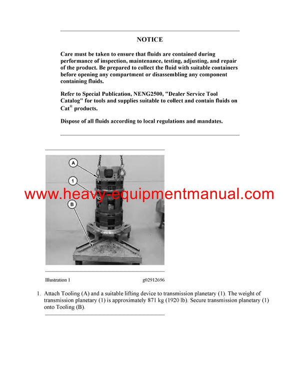 DOWNLOAD CATERPILLAR CX48-P2300 PETROLEUM TRANSMISSION SERVICE REPAIR MANUAL GDH
