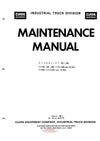 Clark CY 150 165 180 200 (OSM-88-1) Forklift Maintenance Manual - PDF Download