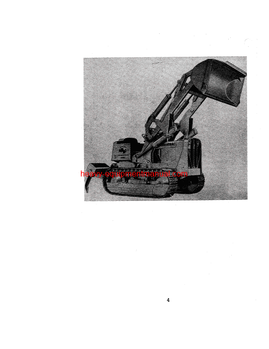 Download Case 1000C Crawler Serial Number 7101201 - 7103000 Operator Manual (9-222)