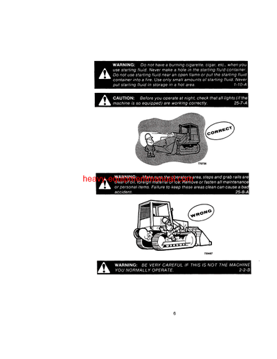 Download Case 1150C Crawler Operator Manual (9-6451)