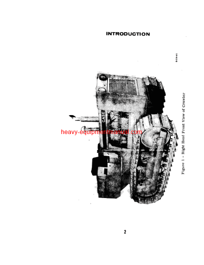 Download Case 1150 Crawler Serial Number 7106801 to 7108999 Operator Manual (9-1733)