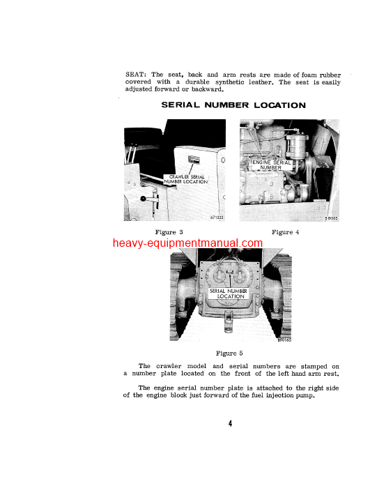 Download Case 1150 Crawler ser # 7109000 to 7110299 Operator Manual (9-2082)