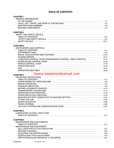 Download Case 1150K Series 3 Crawler Dozer Operator Manual (87538948NA)