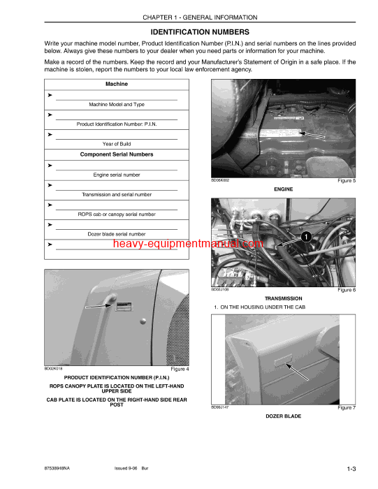 Download Case 1150K Series 3 Crawler Dozer Operator Manual (87538948NA)