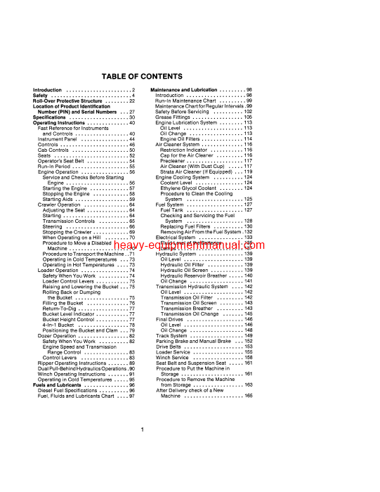 Download Case 1450B,1455B Crawlers PIN 8383001 and After Operator Manual (9-11200)