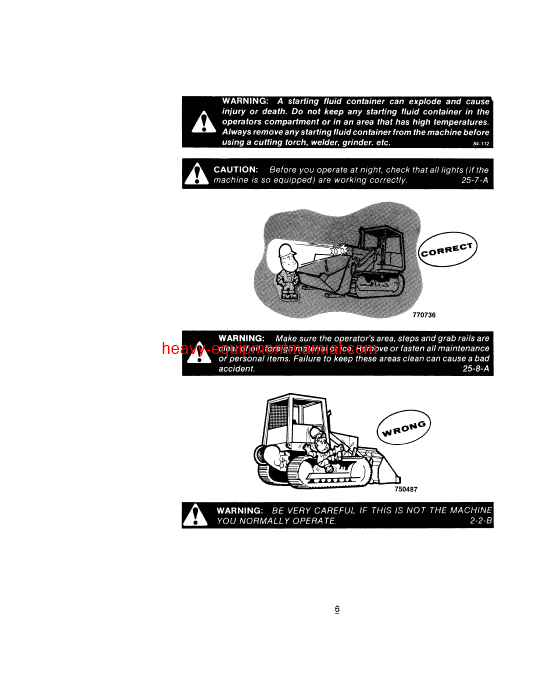 Download Case 1450B,1455B Crawlers PIN 8383001 and After Operator Manual (9-11200)